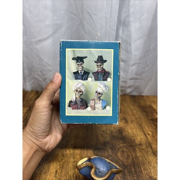 Vintage Pirate Skeleton Figurine The Summit Collection Boneaparte 90s 96’ - Picture 2 of 13